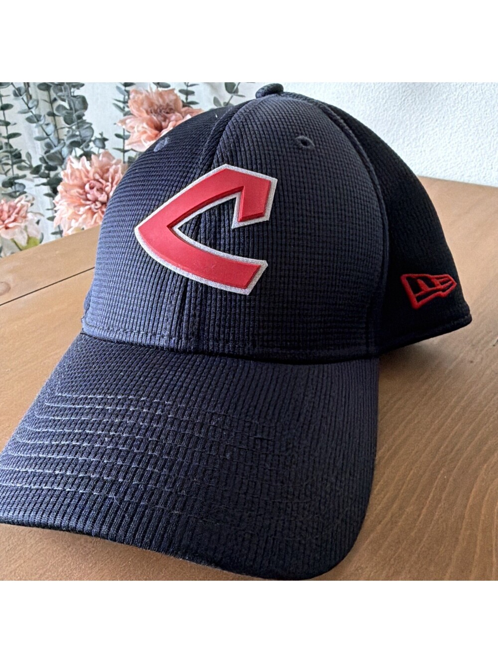 Cleveland Indians New Era 39Thirty Cooperstown Collection Cap Hat Small/medium